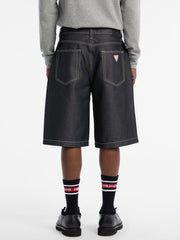 GUESS Originals Metallic Baggy Denim Shorts