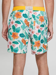 Eco Printed Swim Trunks