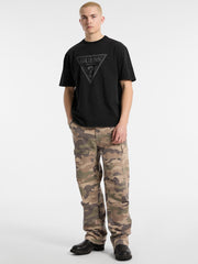 Eco GUESS Originals Twill Camo Cargo Pants