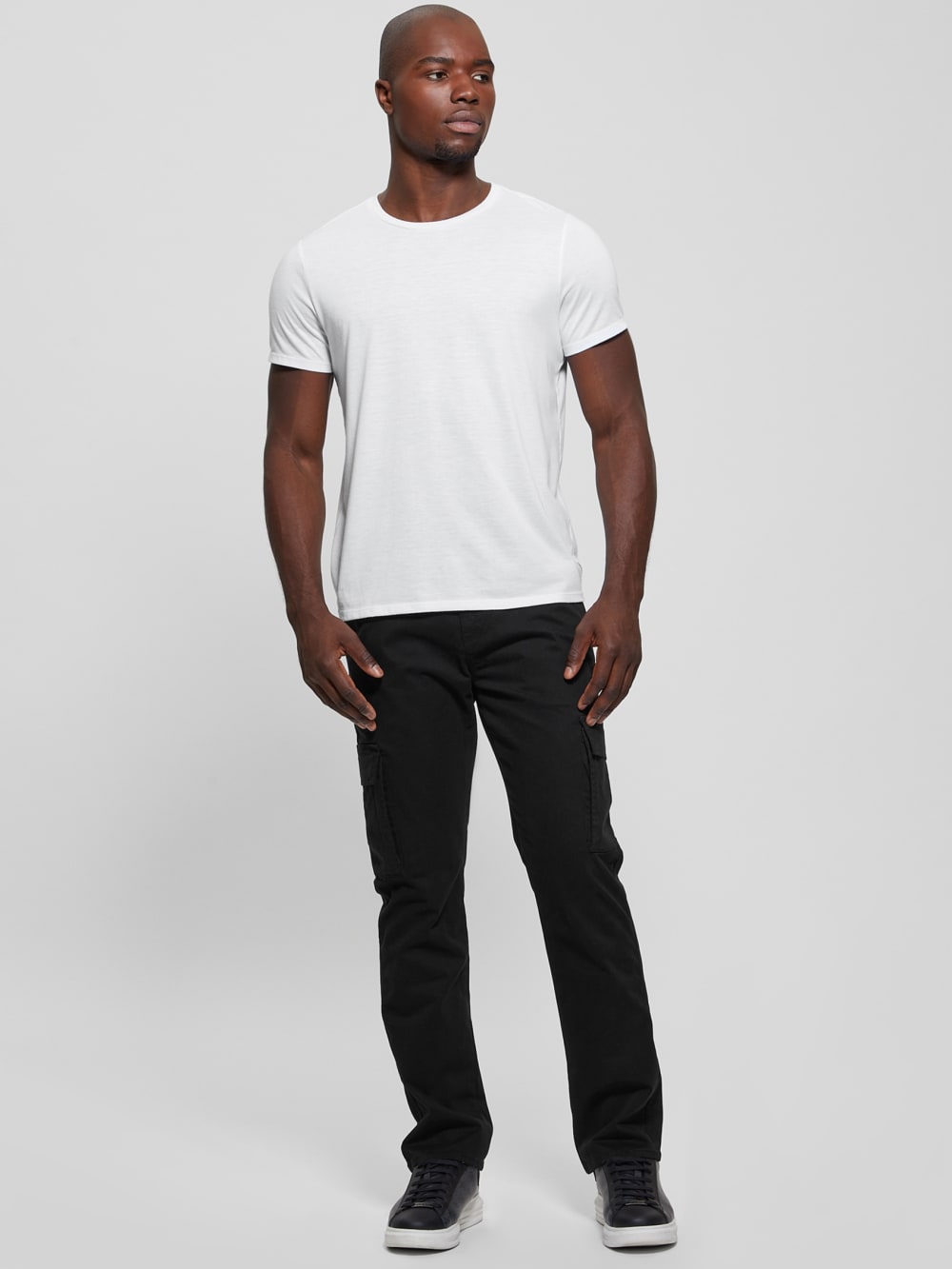 Sateen Coated Cargo Pants