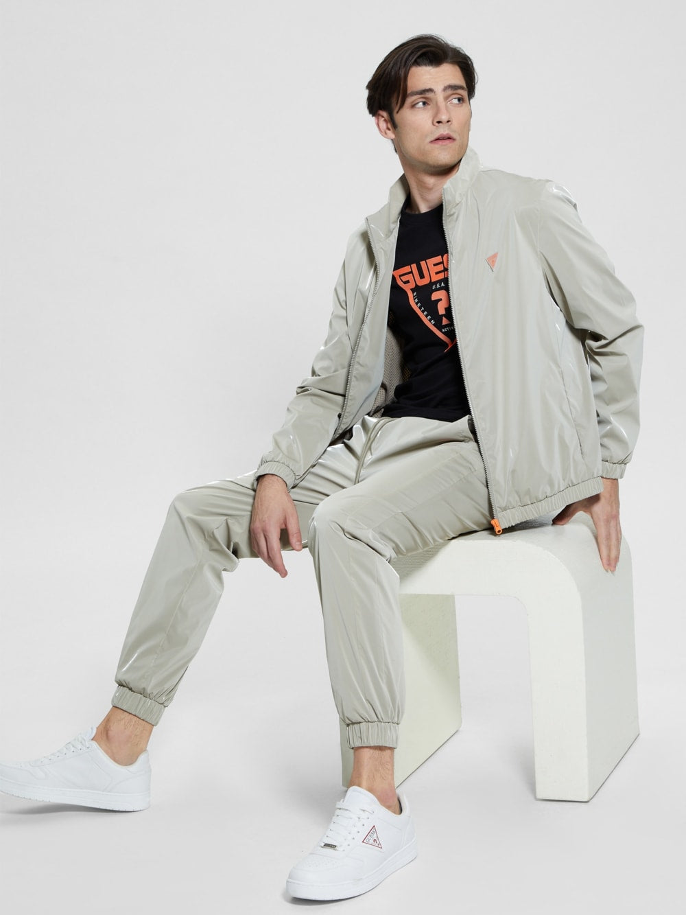Franzis Coated Joggers