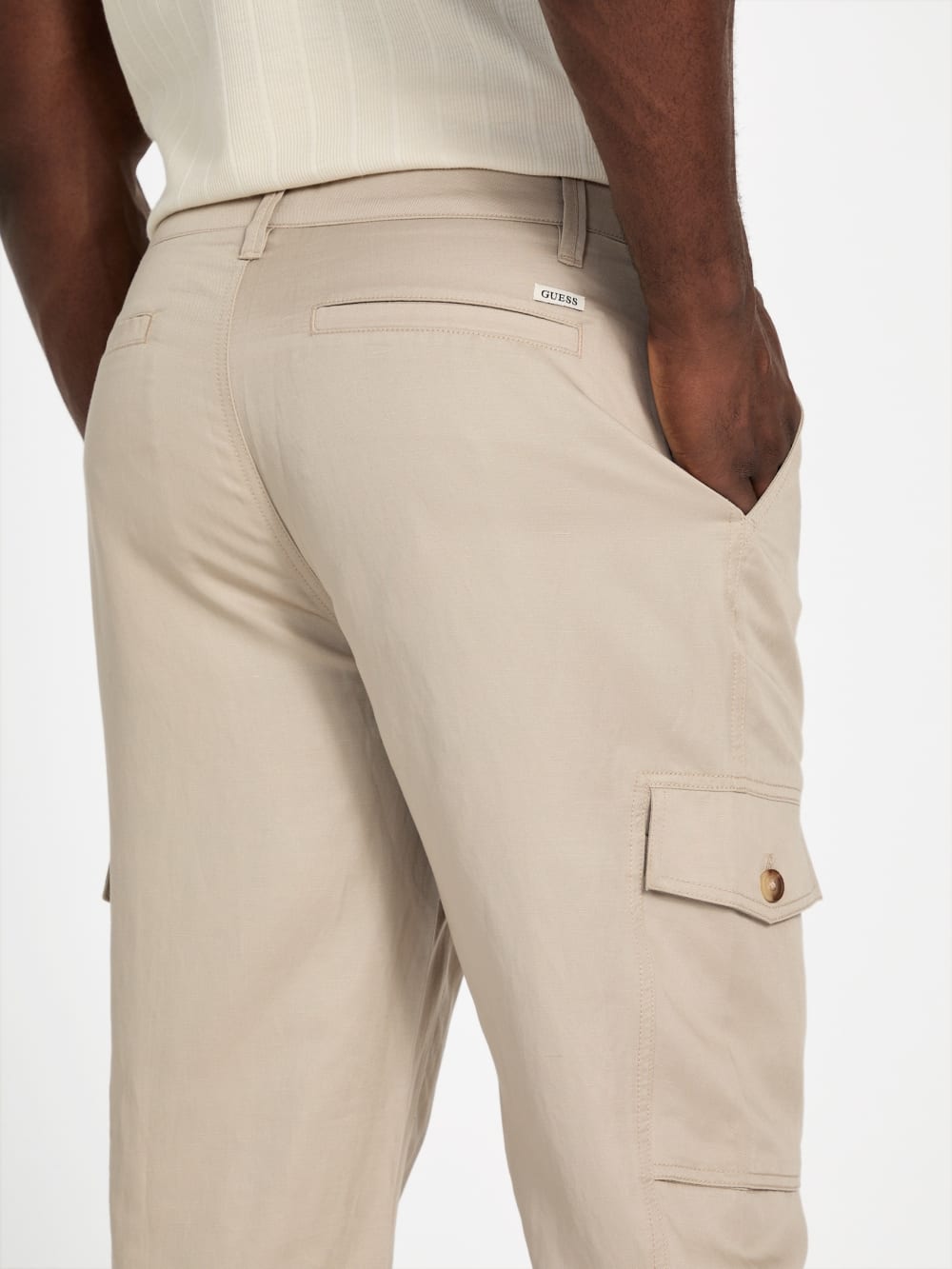 Ari Linen Twill Cargo Pants