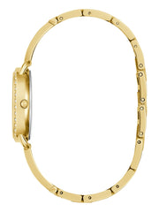Gold-Tone Triangle Analog Watch