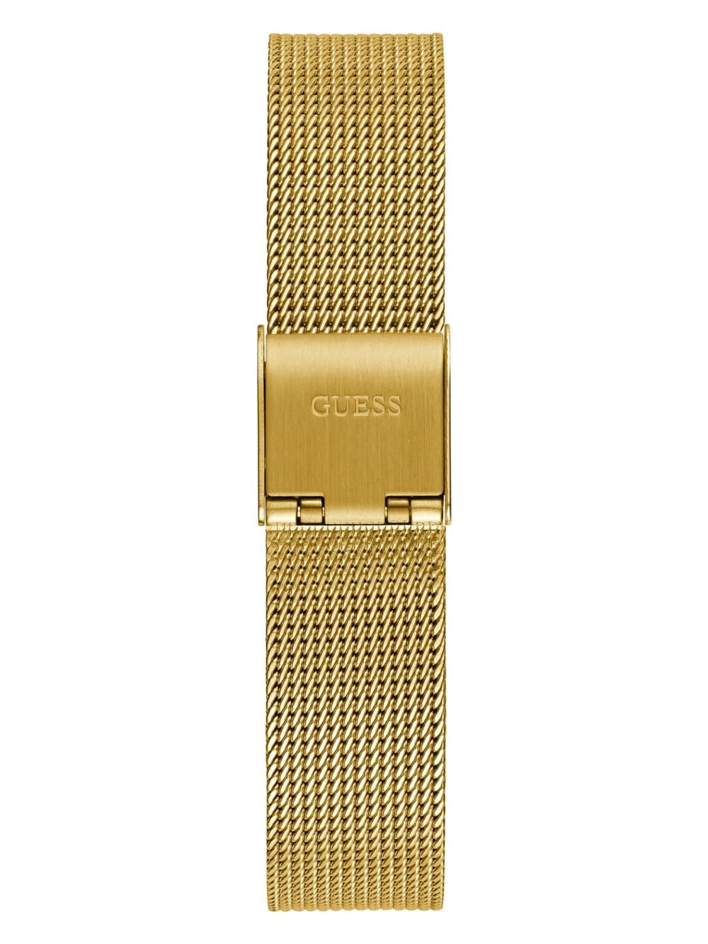Gold-Tone Mesh Analog Watch