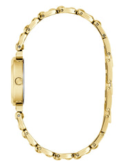 Gold-Tone Beaded Analog Watch