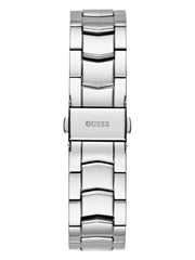 Silver-Tone and Crystal Multifunction Watch