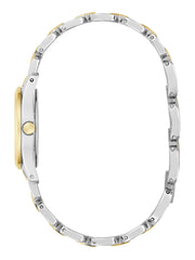 Two-Tone and Blue Analog Watch