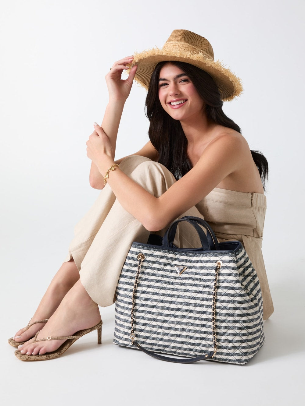 Wide Brim Straw Hat