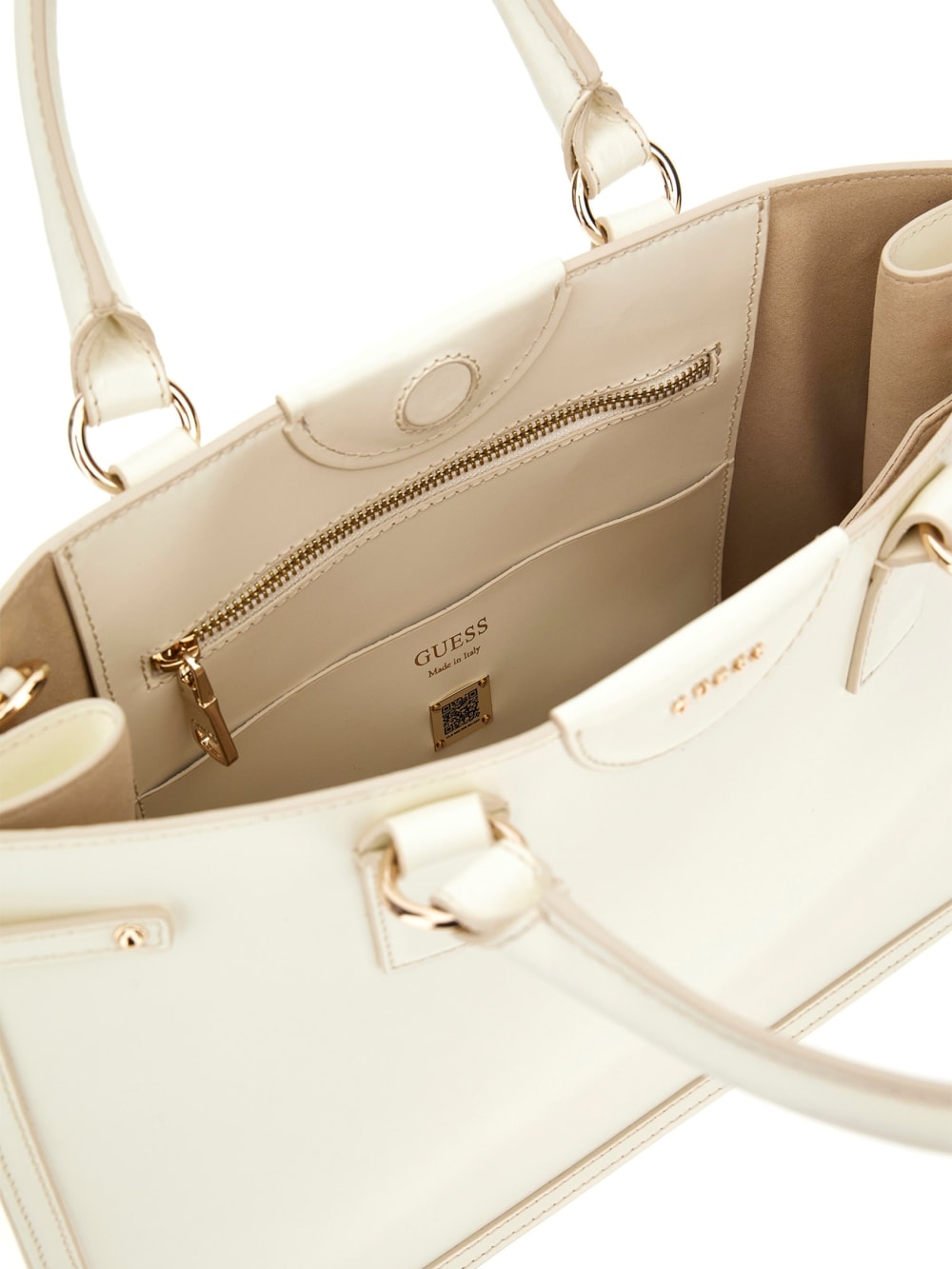 Isa Sleek Leather Medium Tote
