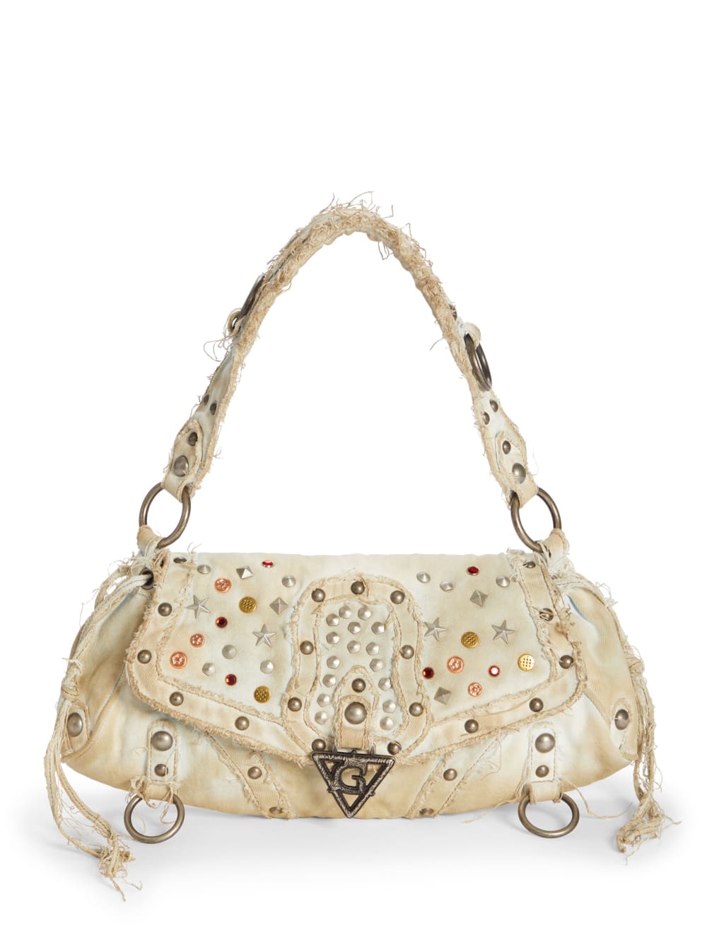 maxi claudia denim bag