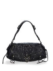 maxi claudia leather bag