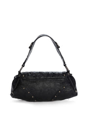maxi claudia leather bag