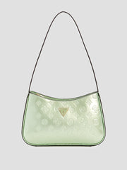 Arnela Debossed Logo Shoulder Bag