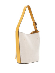 Nicolette Canvas Large Bucket Bag