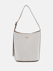 Nicolette Canvas Large Bucket Bag