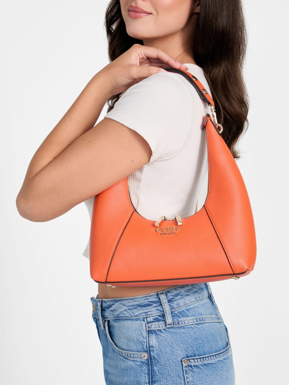 Calista Top-Zip Shoulder Bag