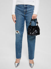 Holiday Shine Top-Handle Pouch