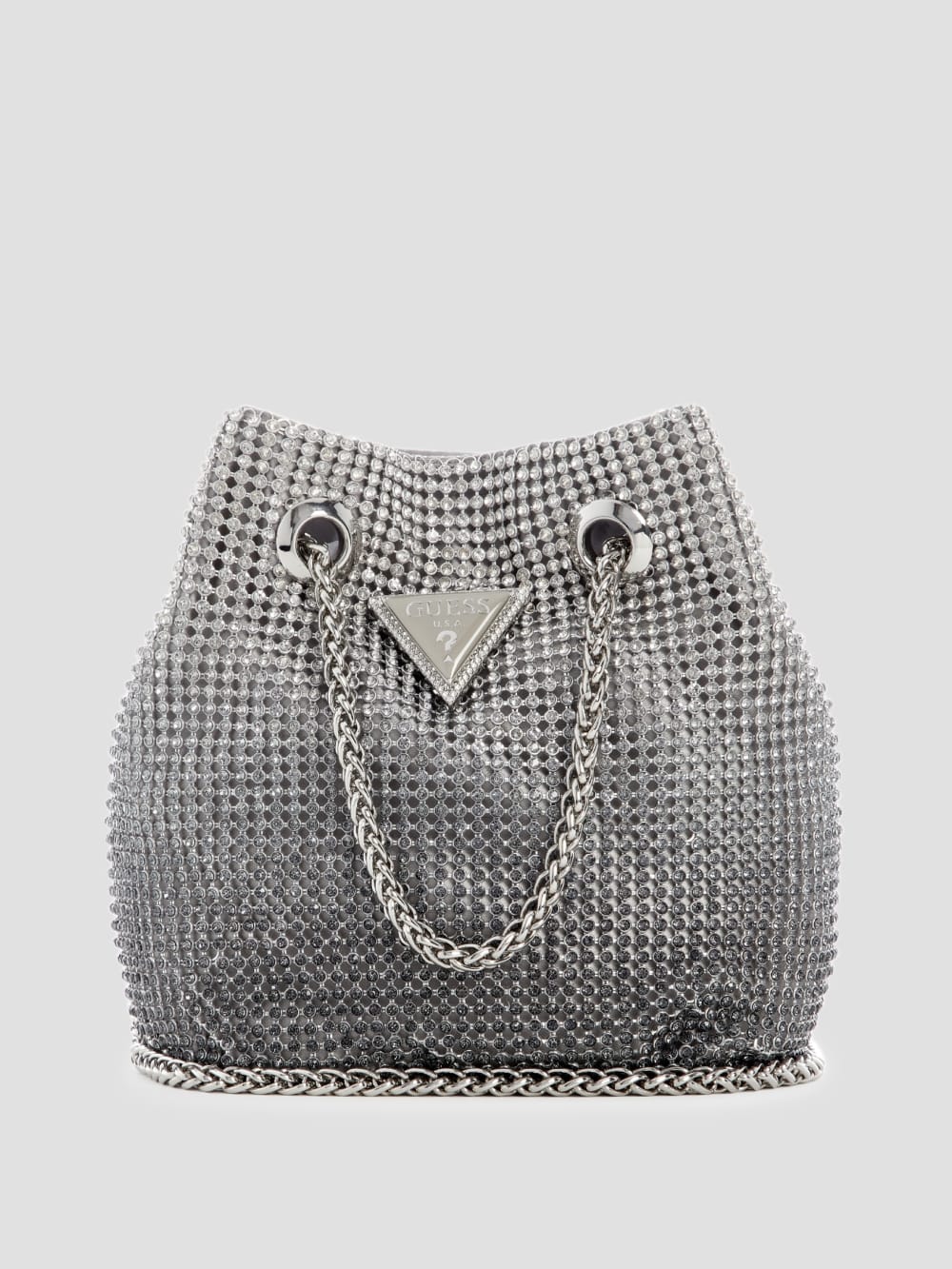 Zalina Ombr  Rhinestone Pouch