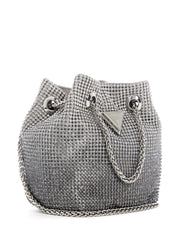Zalina Ombr  Rhinestone Pouch