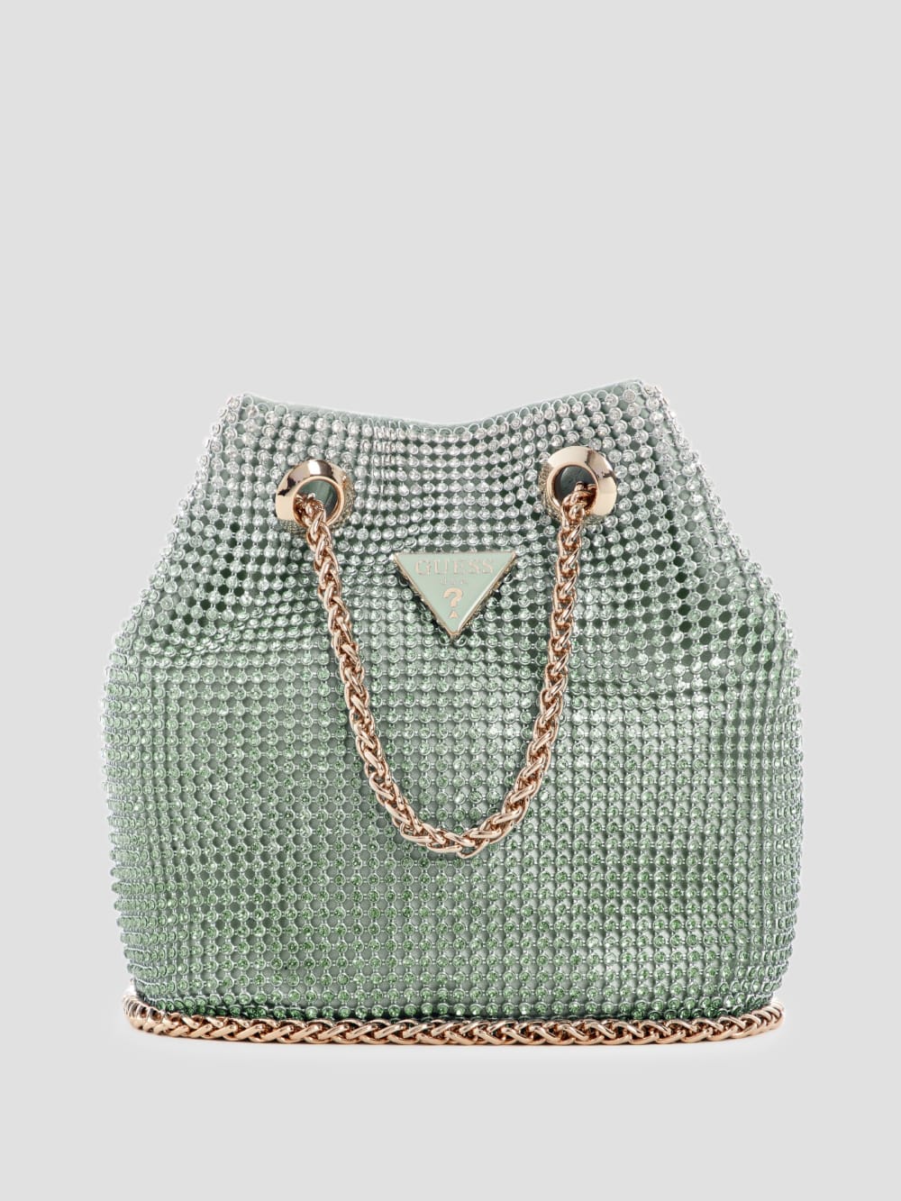 Zalina Ombr  Rhinestone Pouch