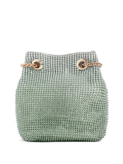 Zalina Ombr  Rhinestone Pouch