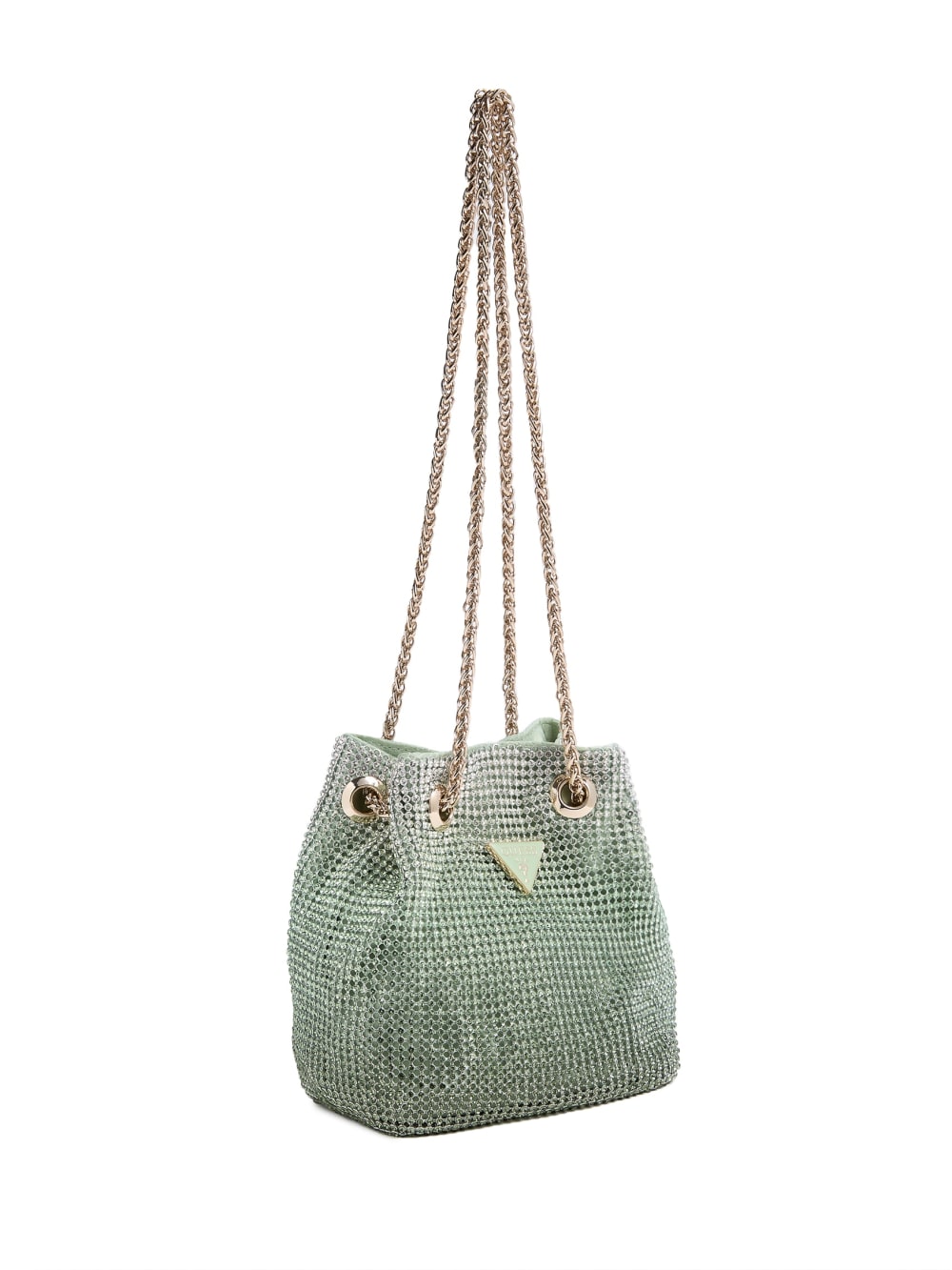 Zalina Ombr  Rhinestone Pouch