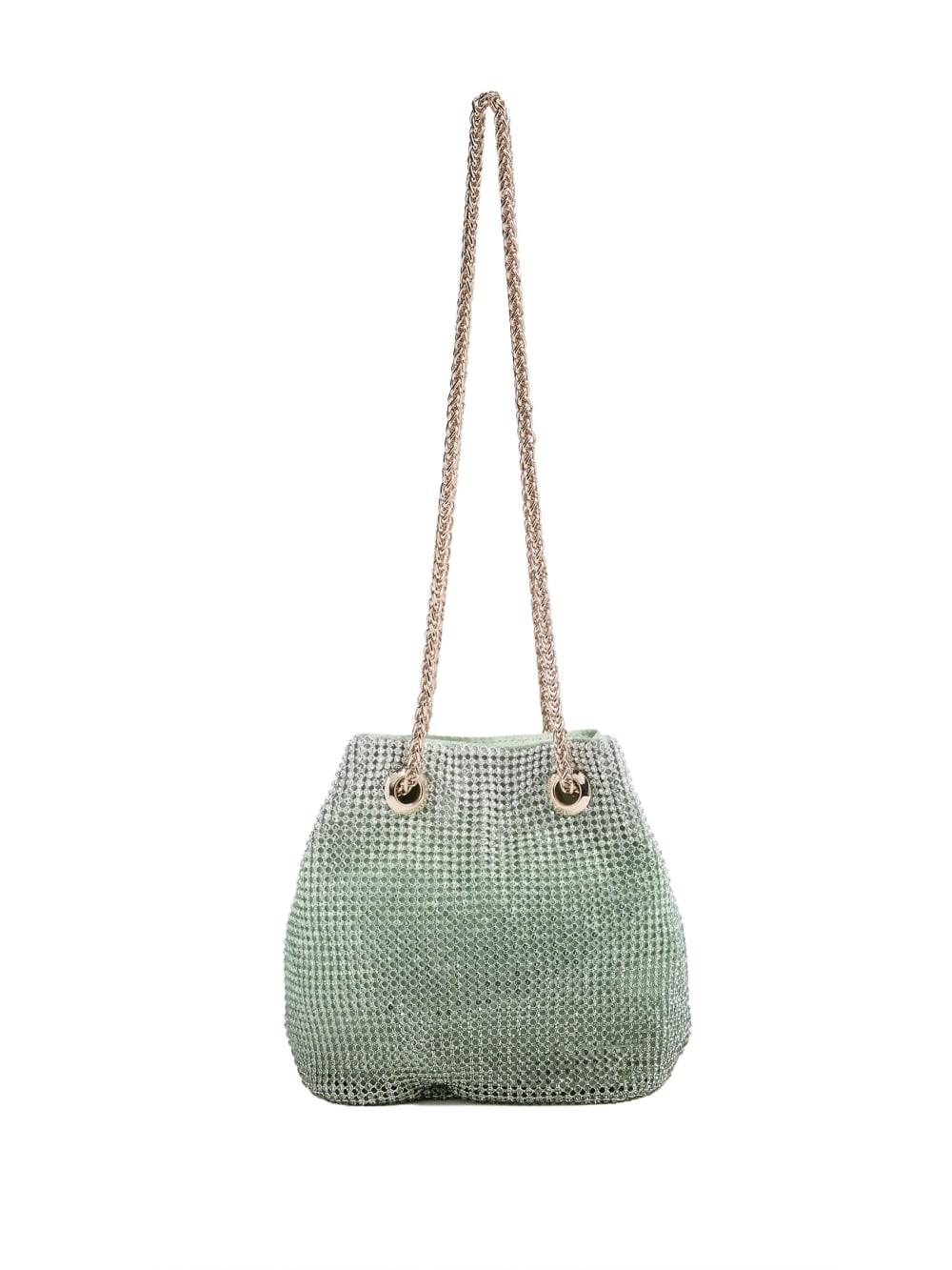 Zalina Ombr  Rhinestone Pouch