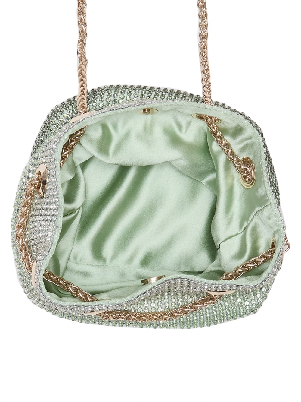 Zalina Ombr  Rhinestone Pouch
