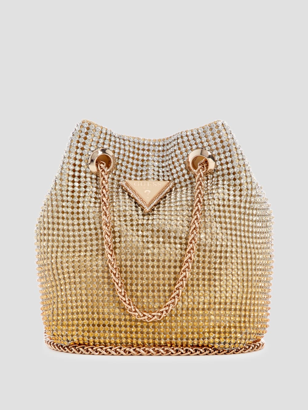 Zalina Ombr  Rhinestone Pouch