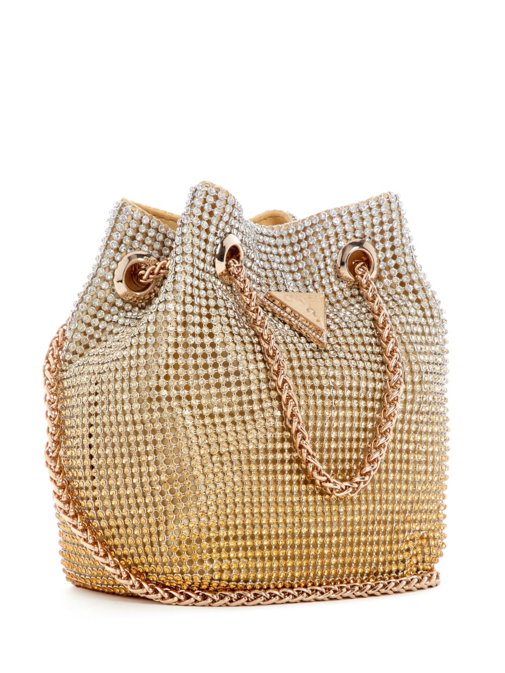 Zalina Ombr  Rhinestone Pouch