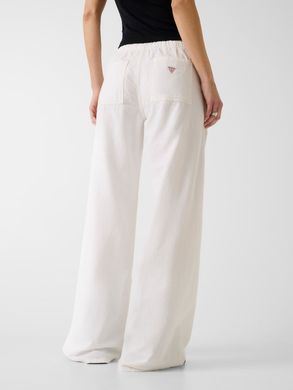 Jogger wide leg jeans