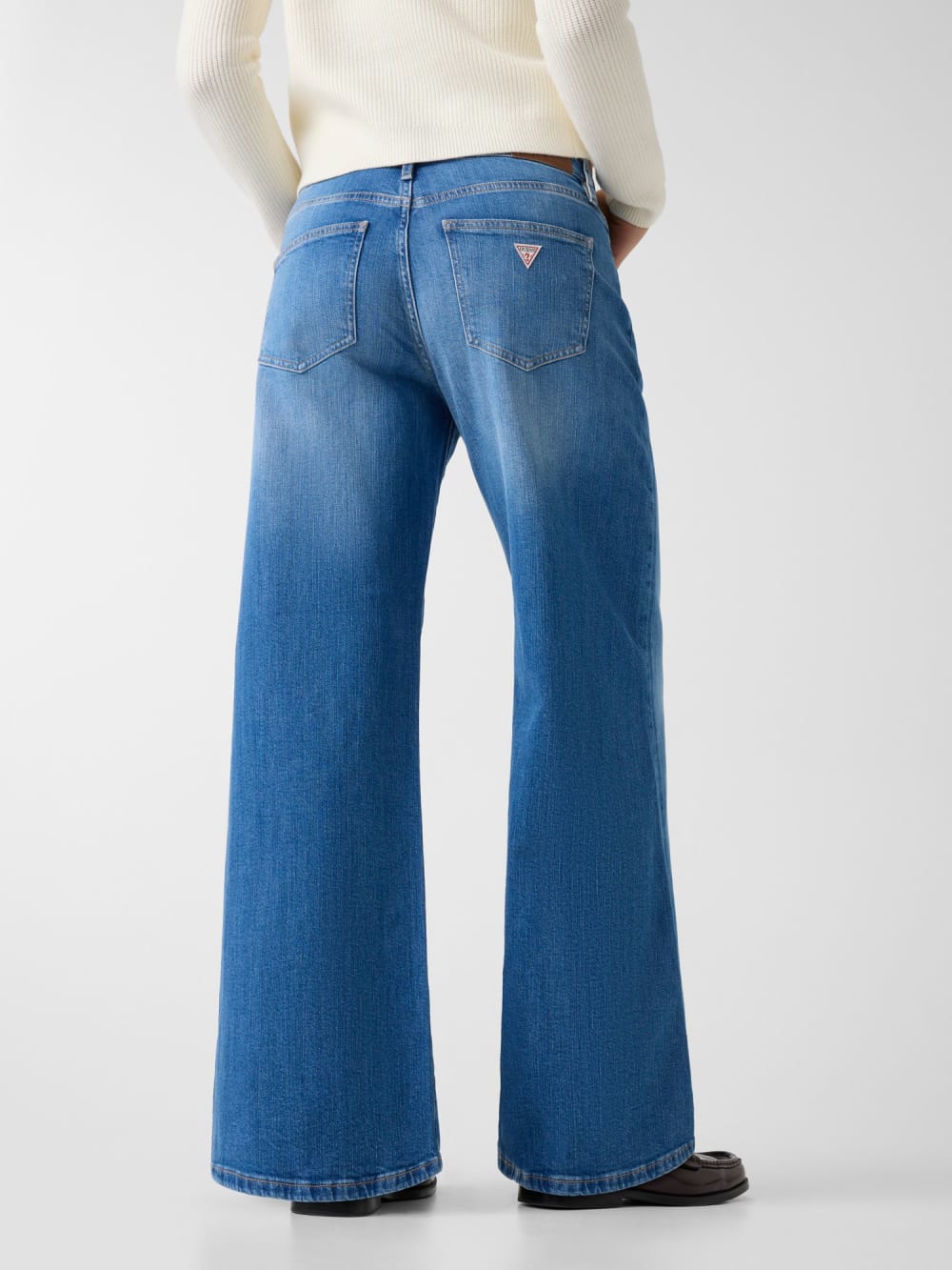 G13 Low-rise extra wide leg jeans