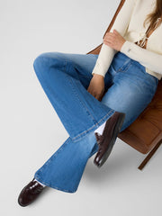 G13 Low-rise extra wide leg jeans