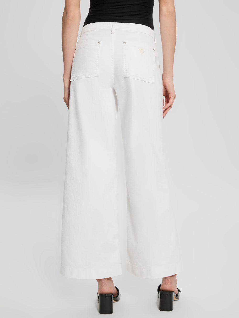 Eco Zoya Cropped Wide Jeans