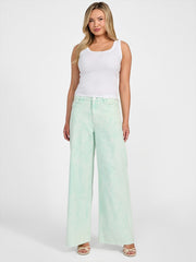 Bellflower Dyed Mid-Rise Pants