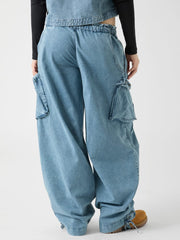 GUESS Originals Baggy Parachute Jeans