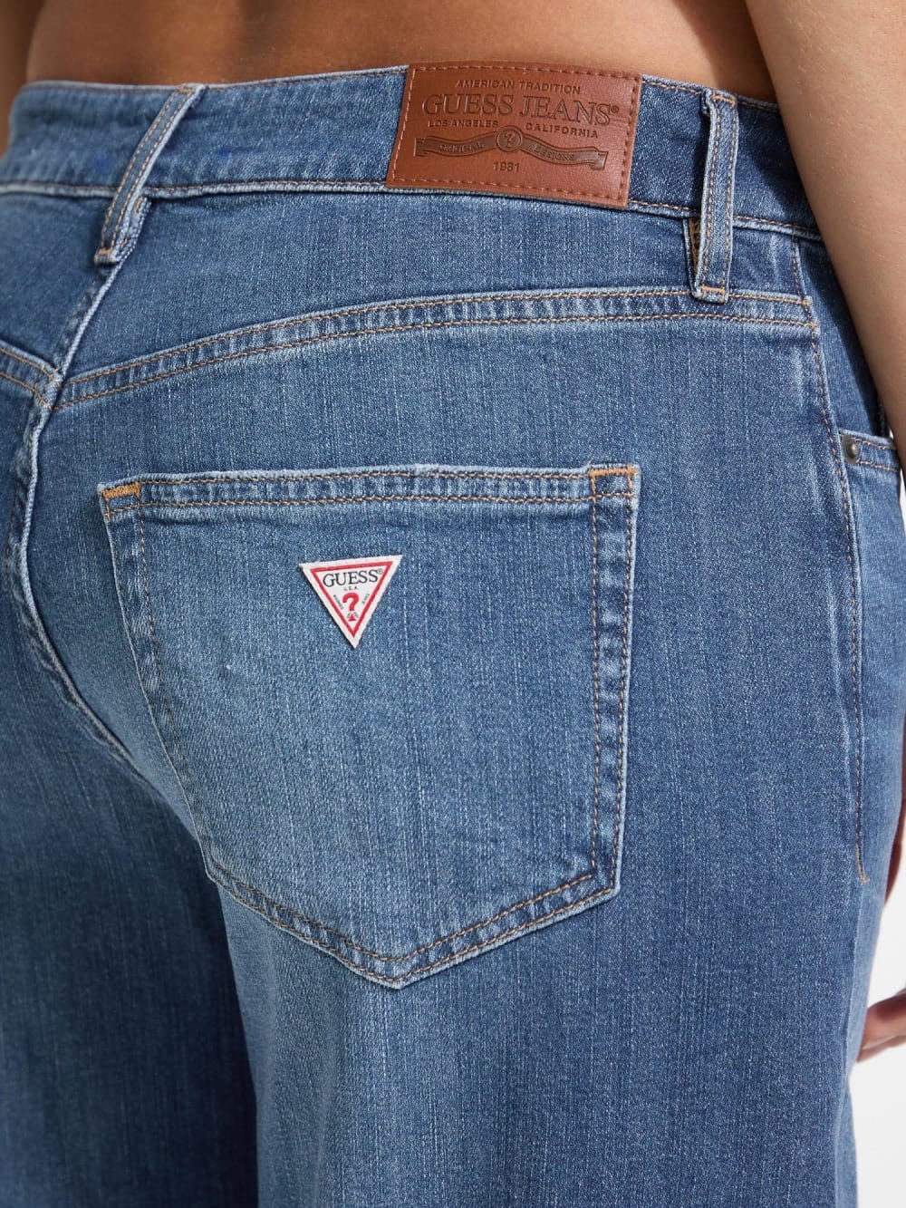 G13 Low-rise extra wide leg jeans