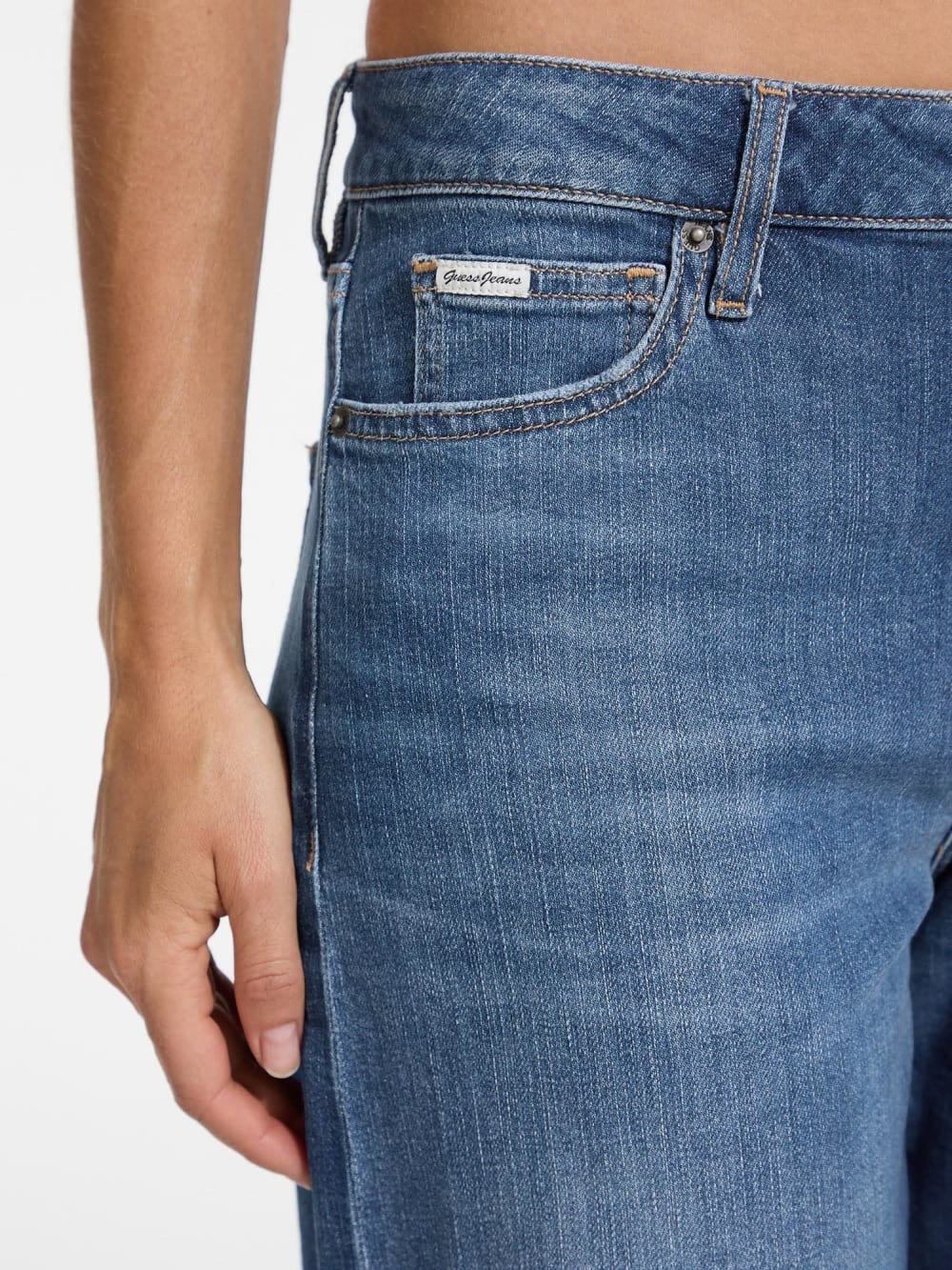G13 Low-rise extra wide leg jeans