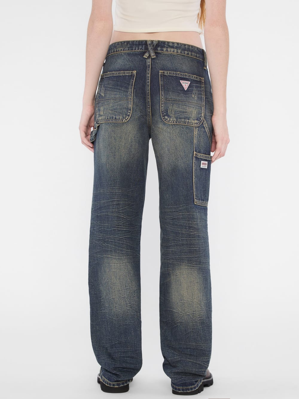 GUESS Originals Distressed Carpenter Jeans