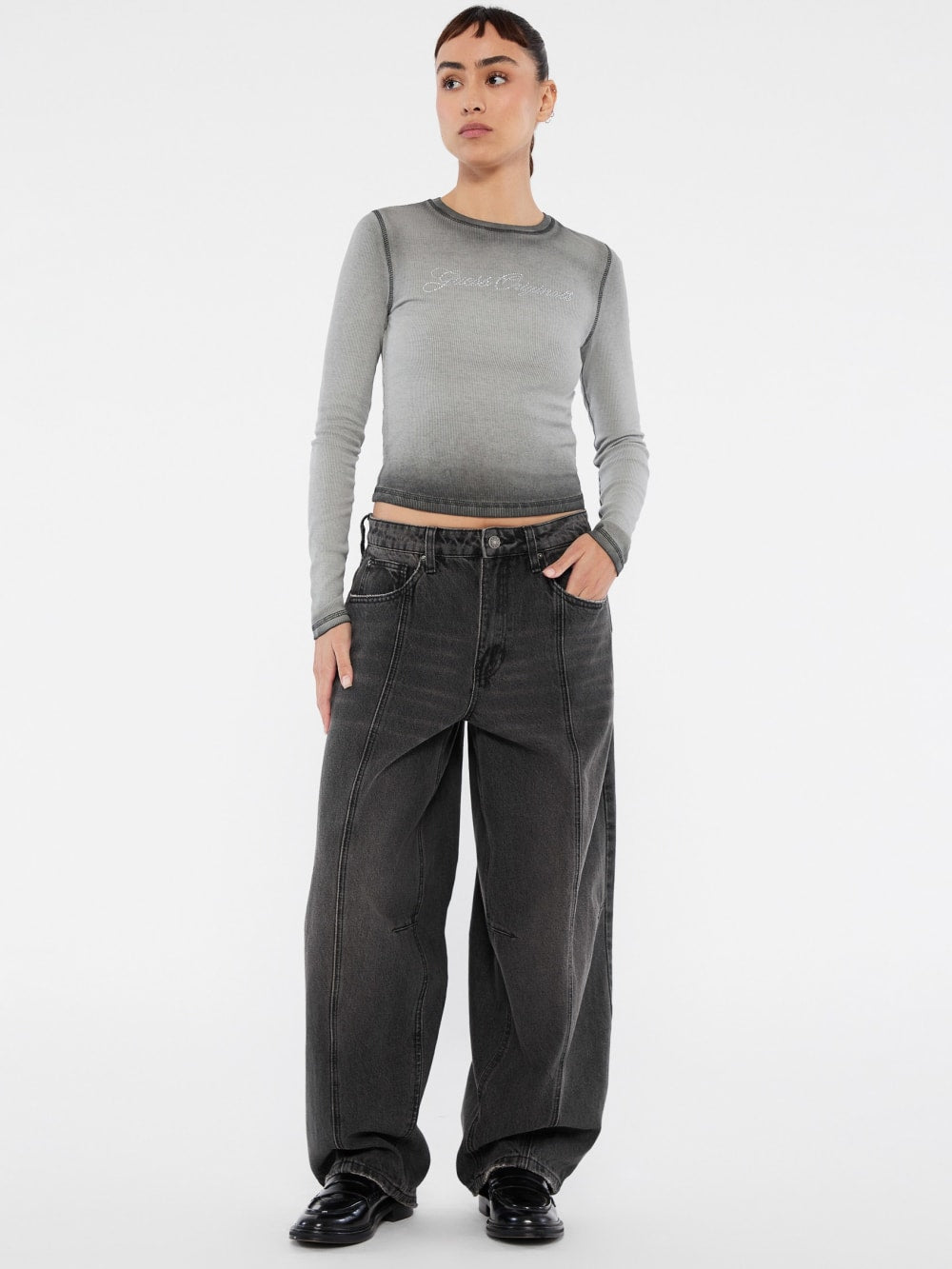 GUESS Originals Tapered Baggy Jeans