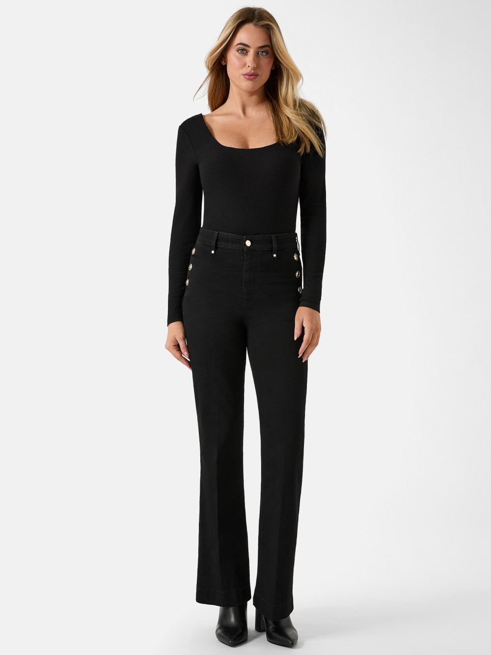 Eco Faye Sailor Flared Jeans