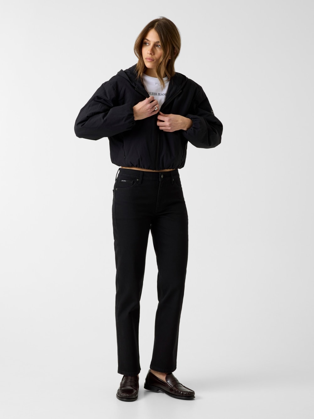 G08 Mid-rise straight jeans
