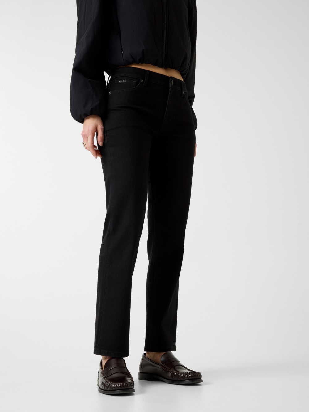G08 Mid-rise straight jeans