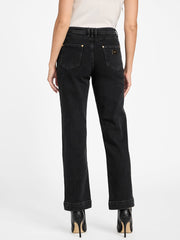 Doris Straight-Leg Denim Pant