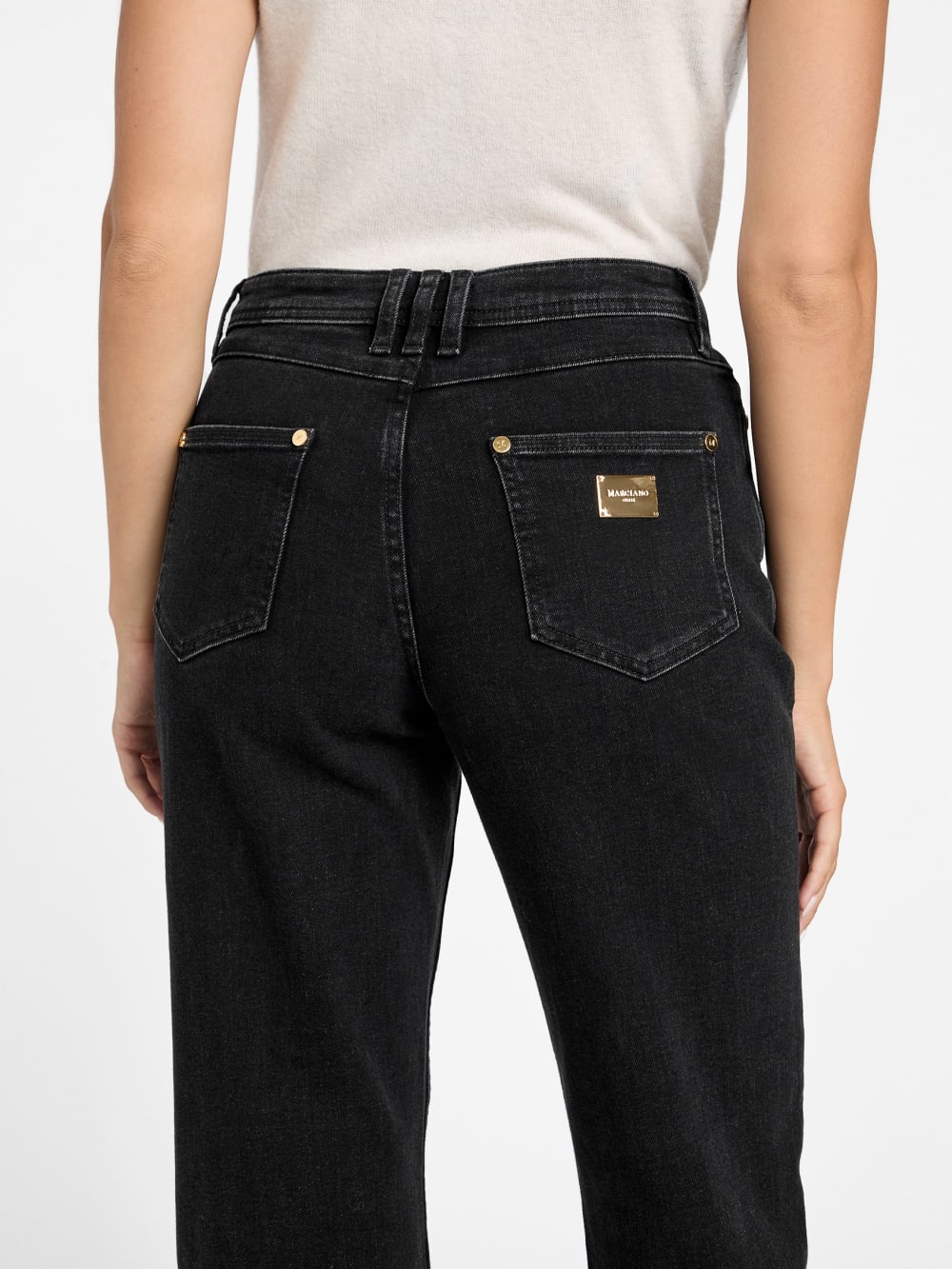 Doris Straight-Leg Denim Pant