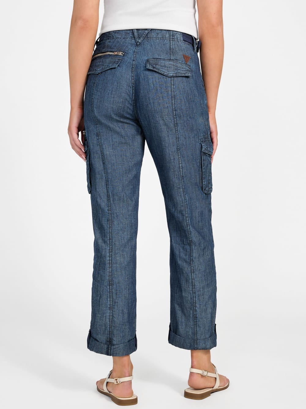 Nessi Denim Cargo Pants