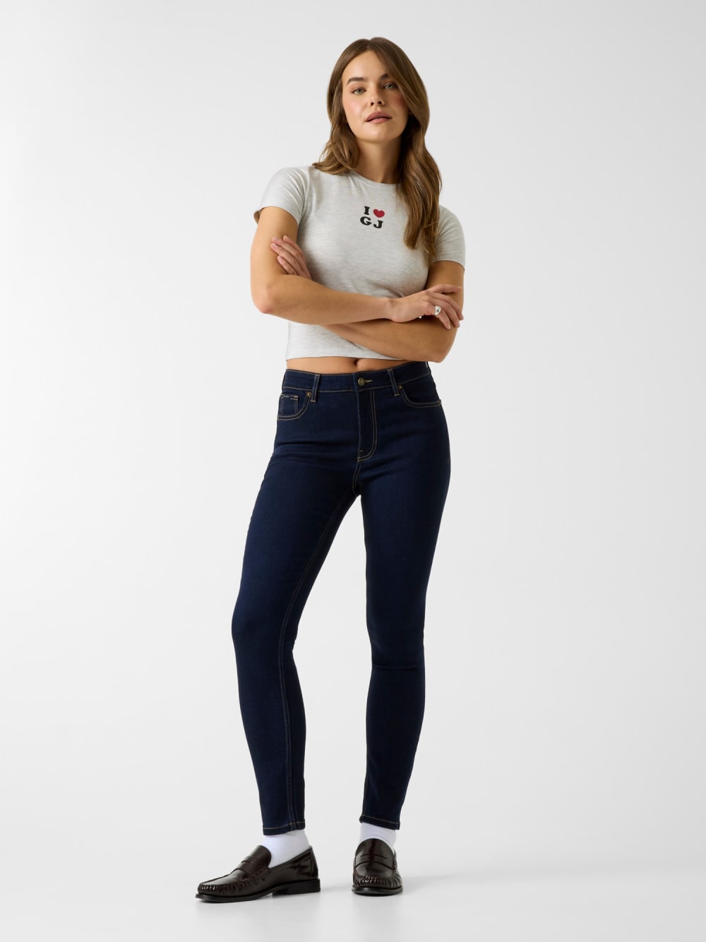 G05 High-rise skinny jeans