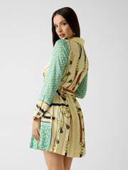 Marciano Chain Print Mini Dress