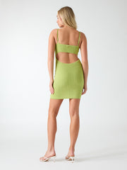 Textured mini dress
