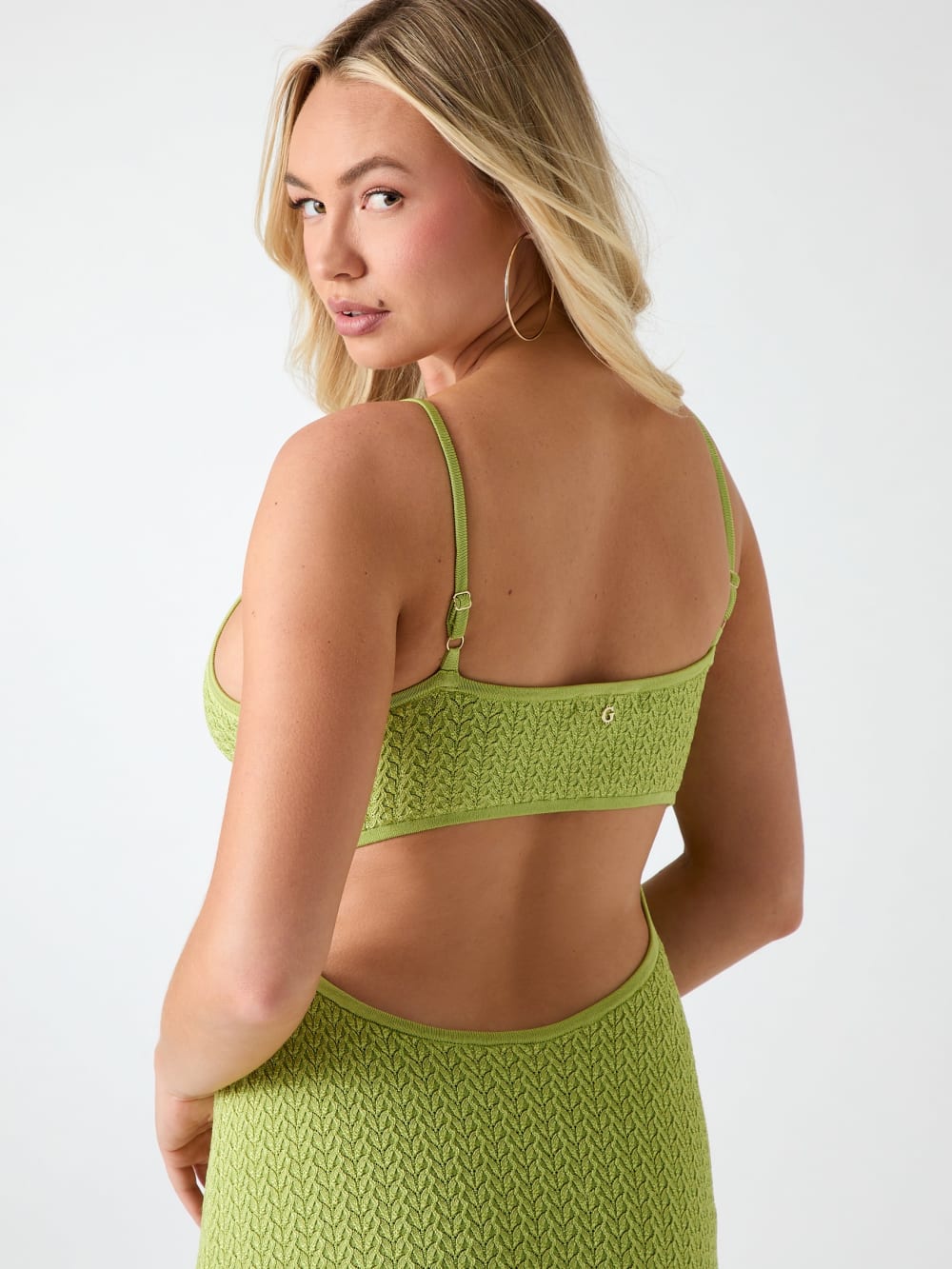 Textured mini dress